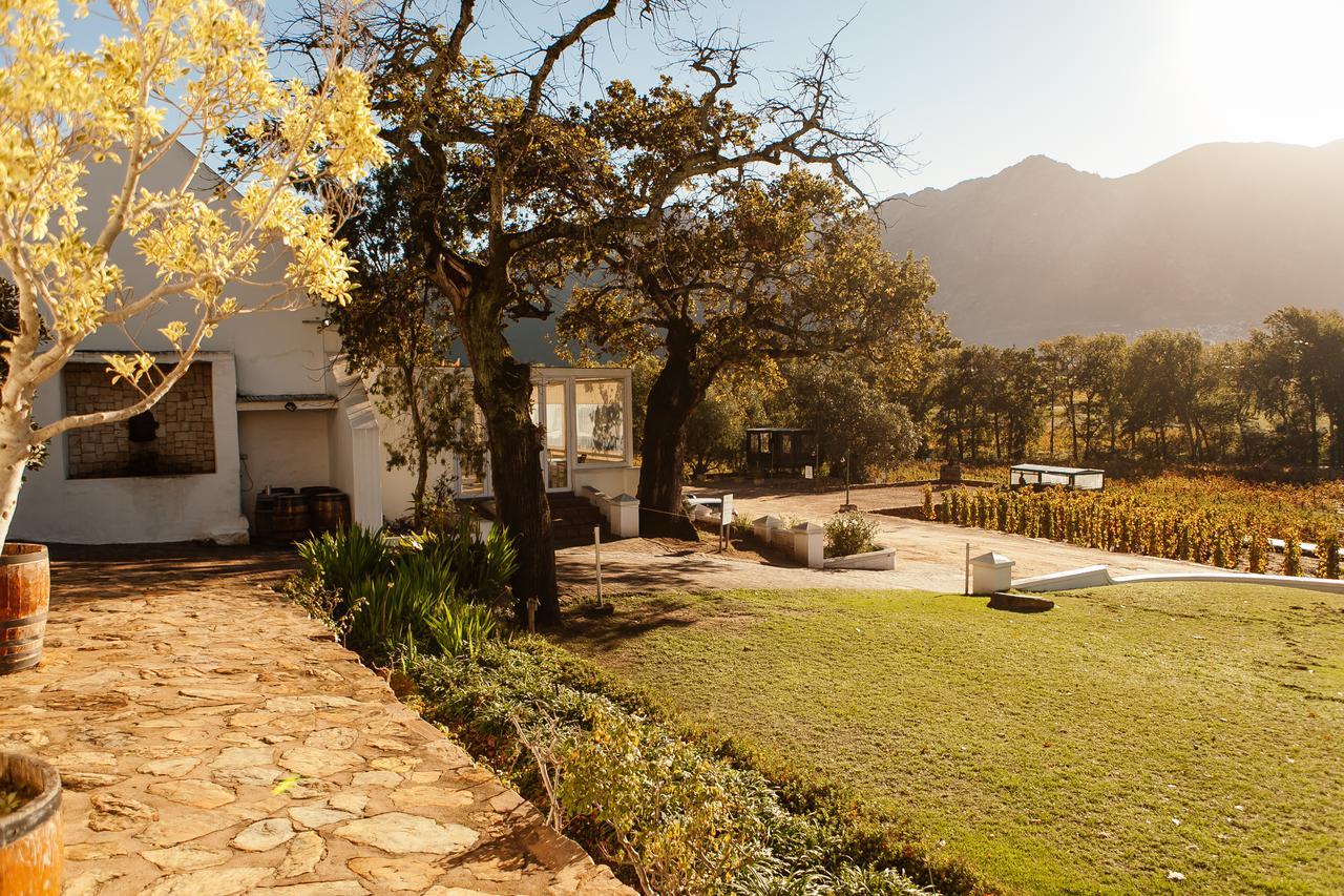 Rickety Bridge Manor House Pension Franschhoek Buitenkant foto