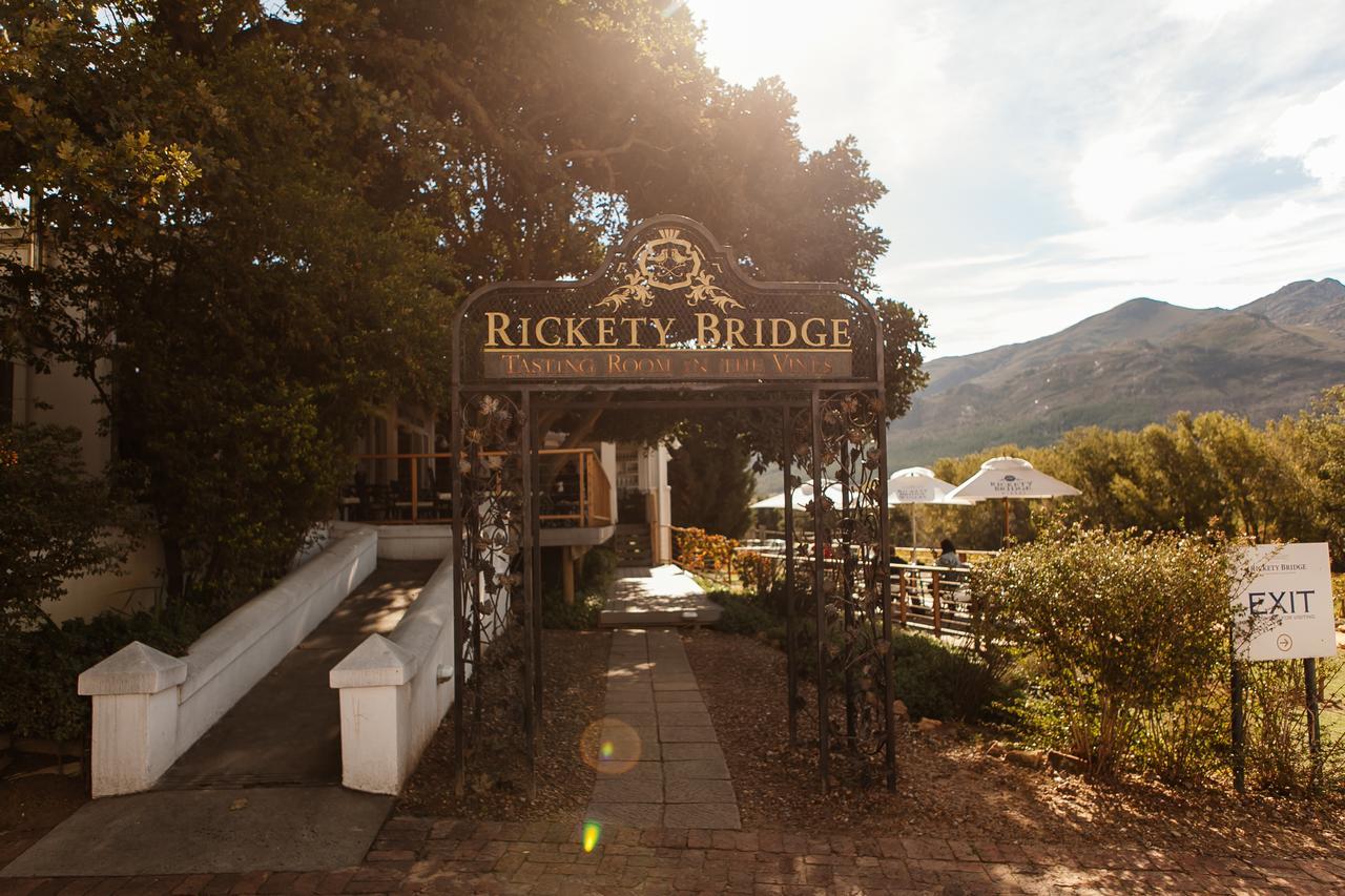 Rickety Bridge Manor House Pension Franschhoek Buitenkant foto