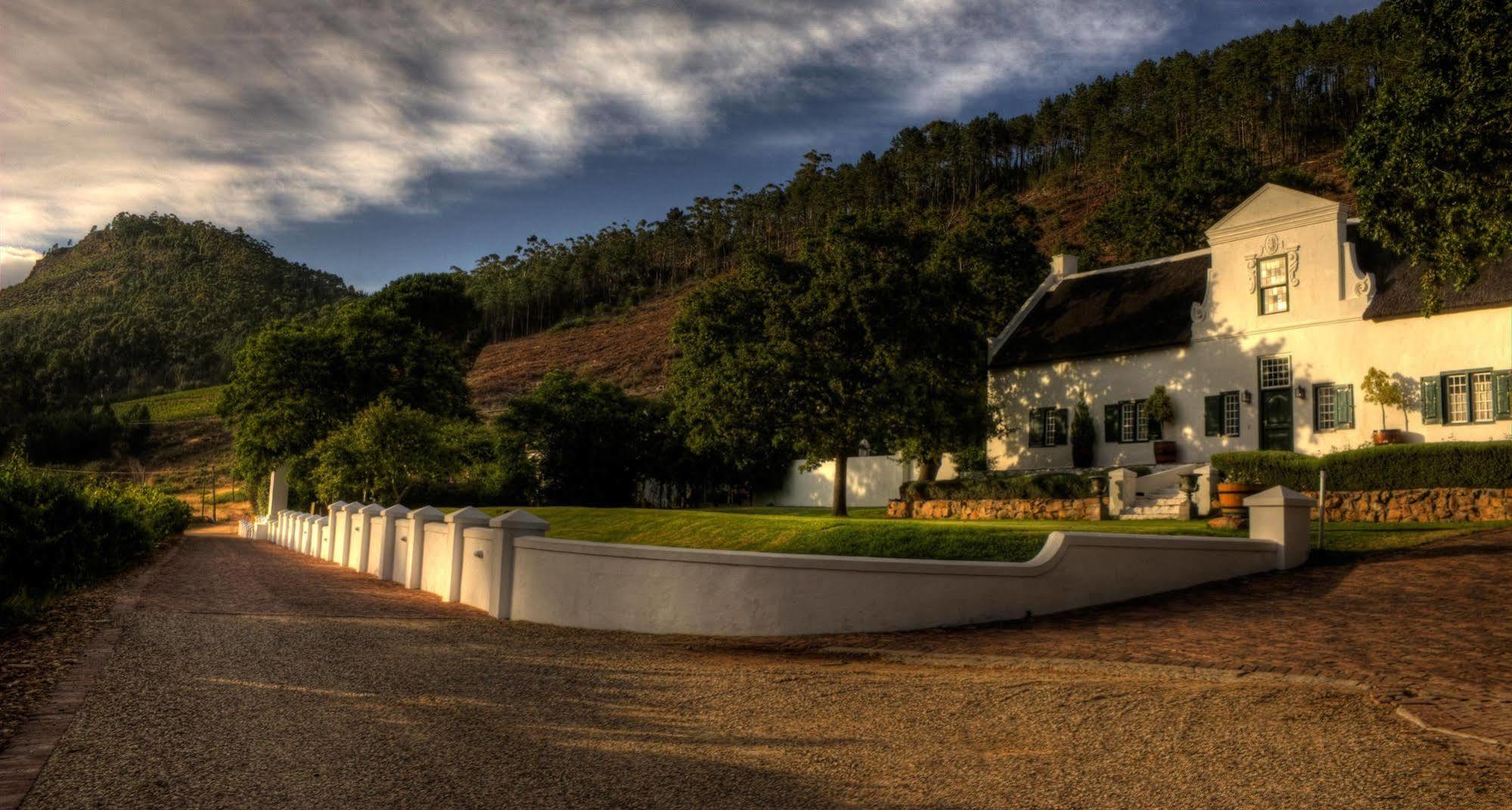 Rickety Bridge Manor House Pension Franschhoek Buitenkant foto