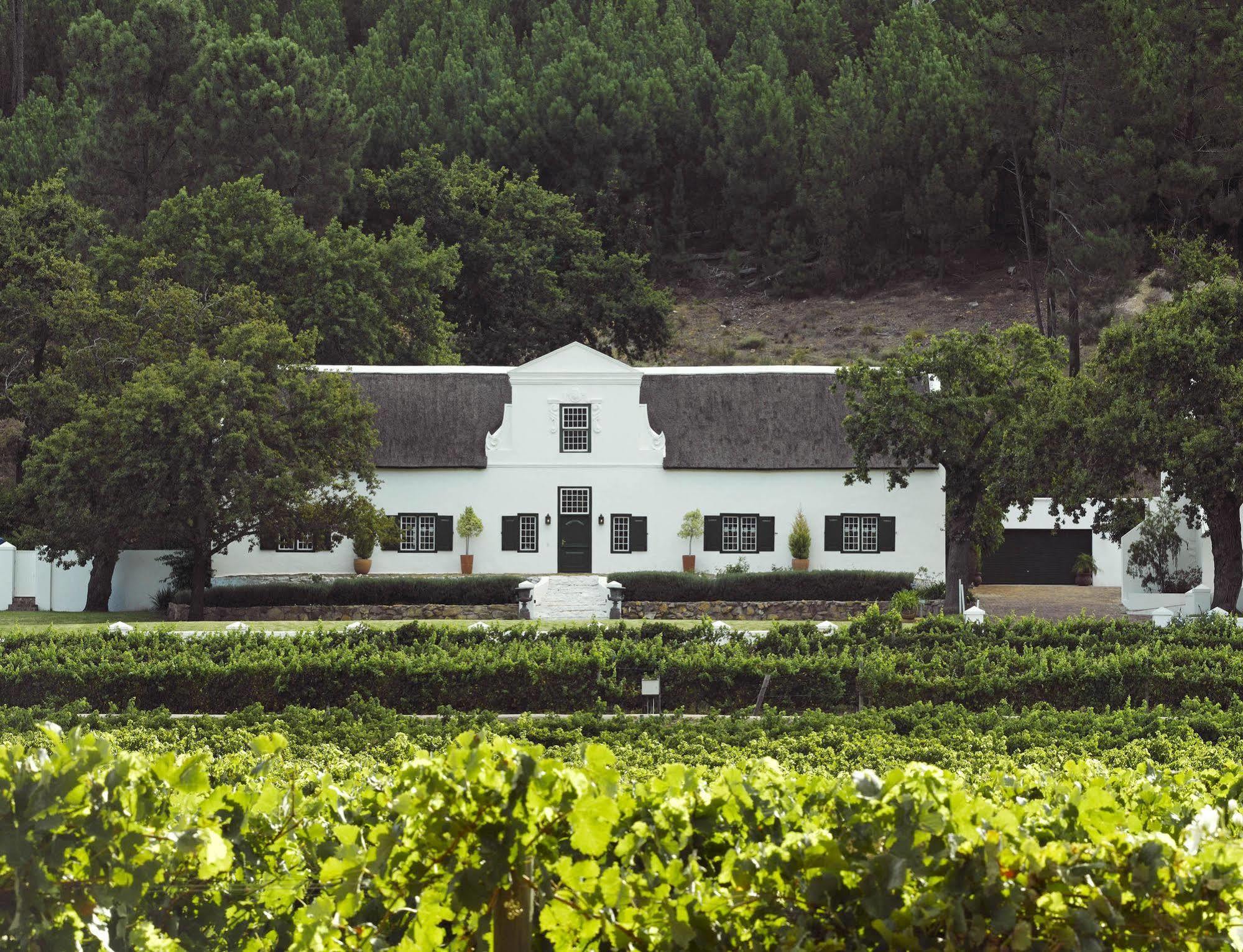 Rickety Bridge Manor House Pension Franschhoek Buitenkant foto